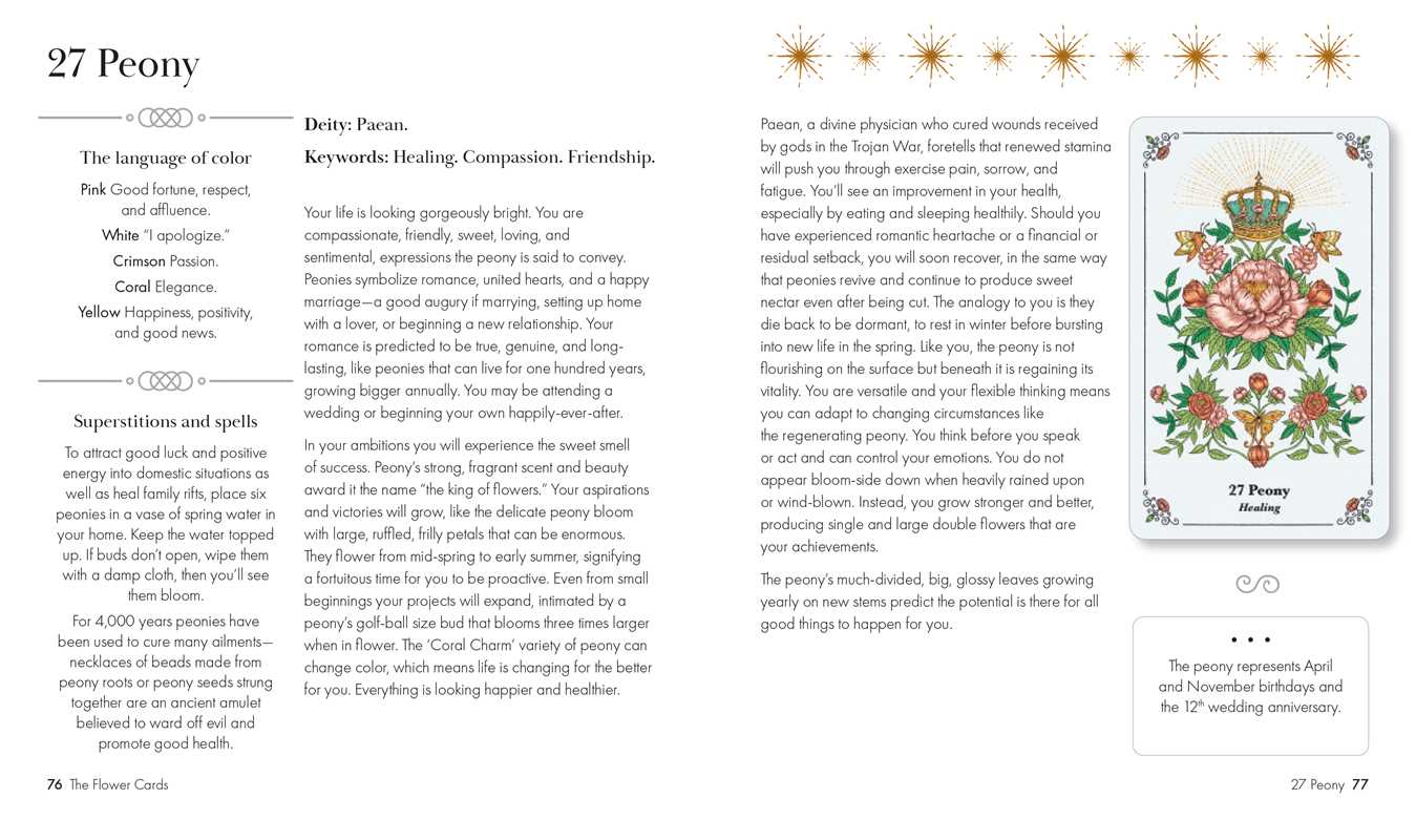 Spirits in Flowers Oracle Deck by Gillian Kemp: Mixed Media; 128 pages / English - The Regal Find