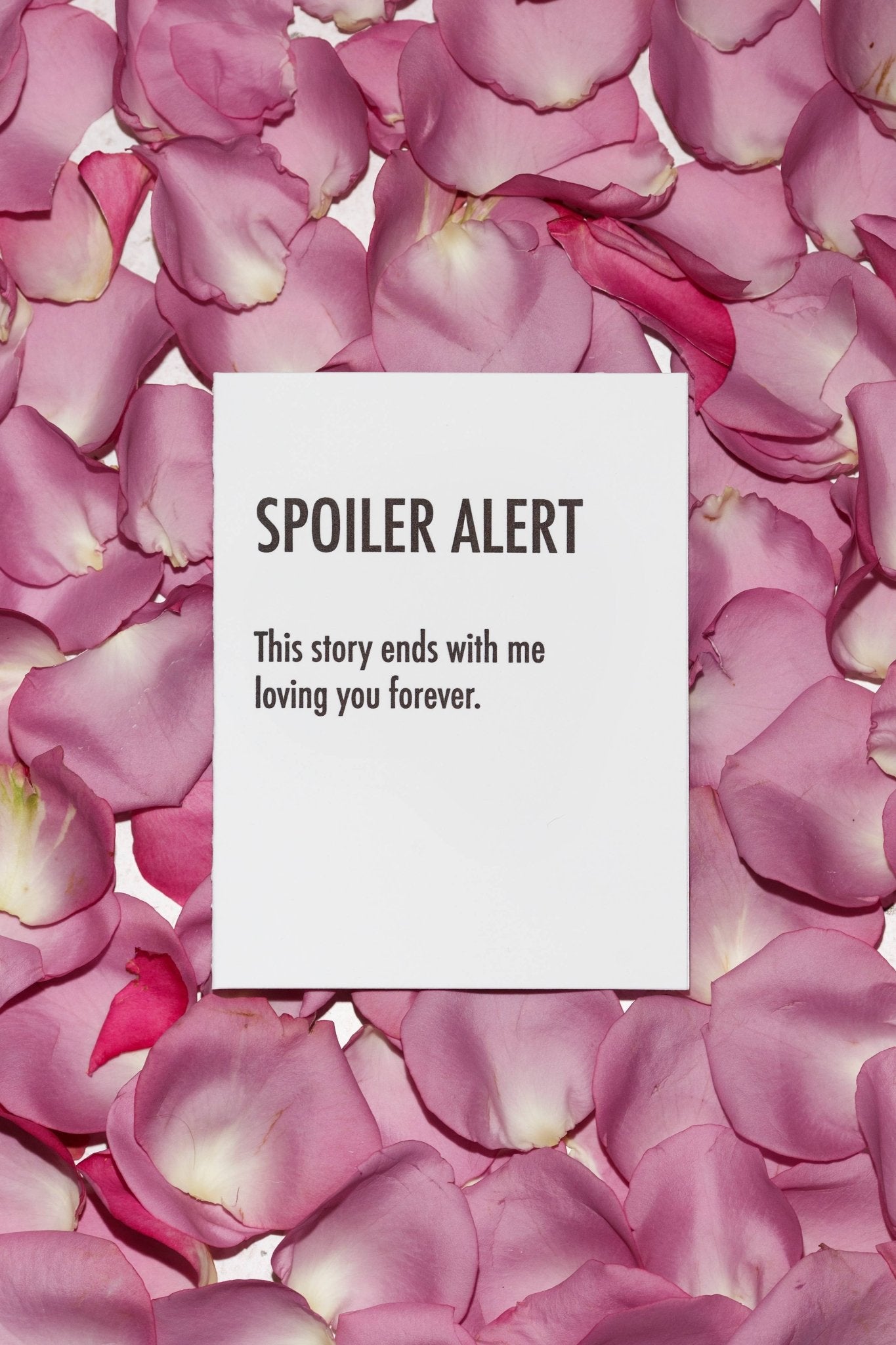 Spoiler Alert - Love Card - The Regal Find