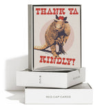 Thank Ya Kindly thank you greeting card: Singles - The Regal Find