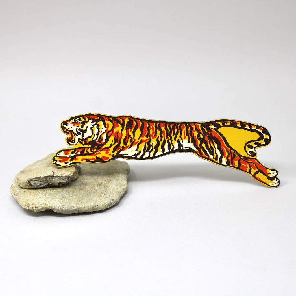 Tiger Bookmark: Hot Pink - The Regal Find