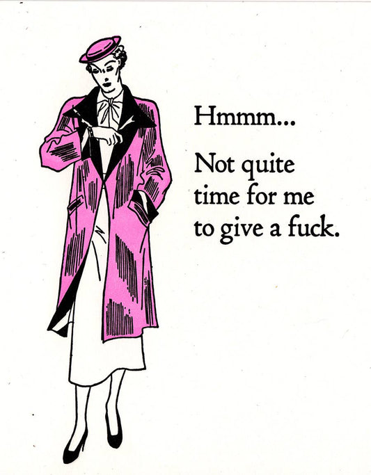 Time to Give Greeting Card - The Regal Find