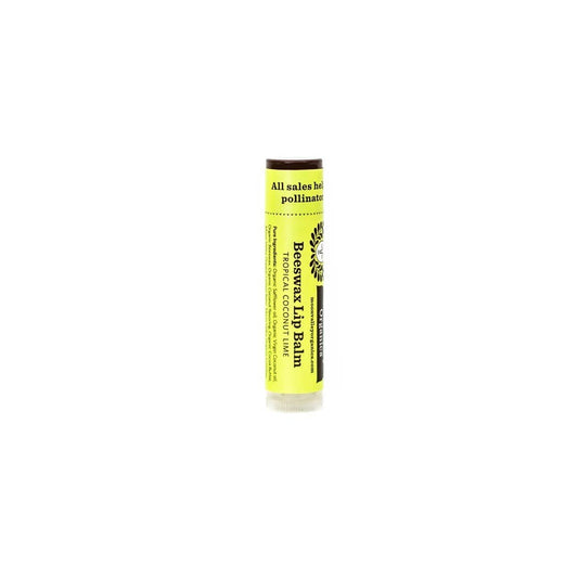 Tropical Coconut Lime Beeswax Lip Balm - The Regal Find