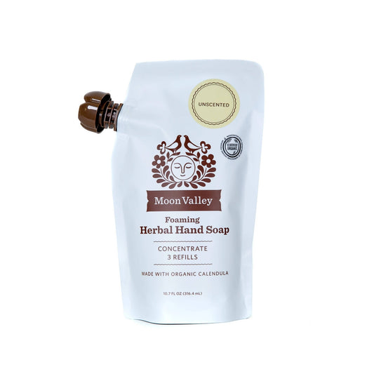 Unscented Foaming Herbal Hand Soap Concentrate - The Regal Find