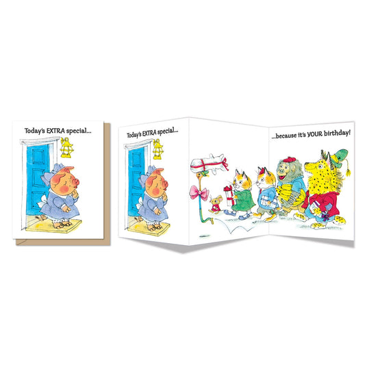 Very Special Day Tri - Fold Birthday Card - The Regal Find