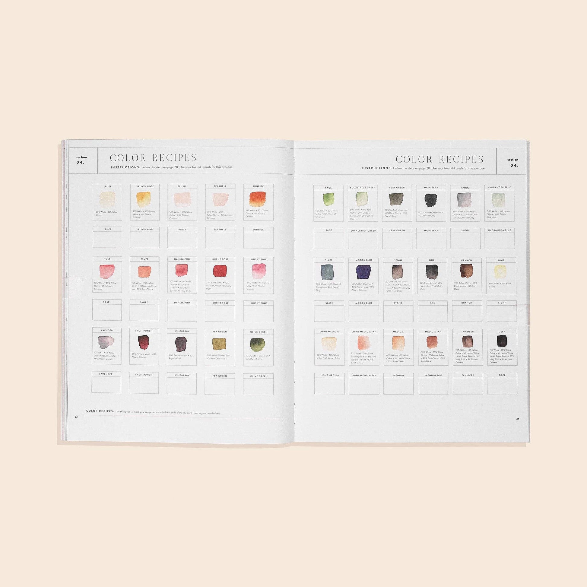 Watercolor Workbook - The Regal Find