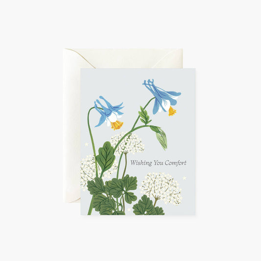 WISHING YOU COMFORT | greeting card - The Regal Find