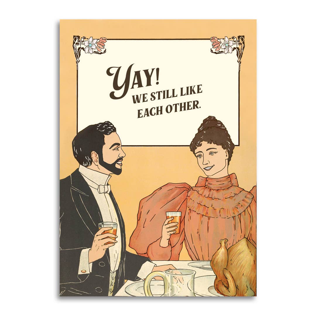 Yay! We Still Like Each Other - Funny Anniversary Card - The Regal Find