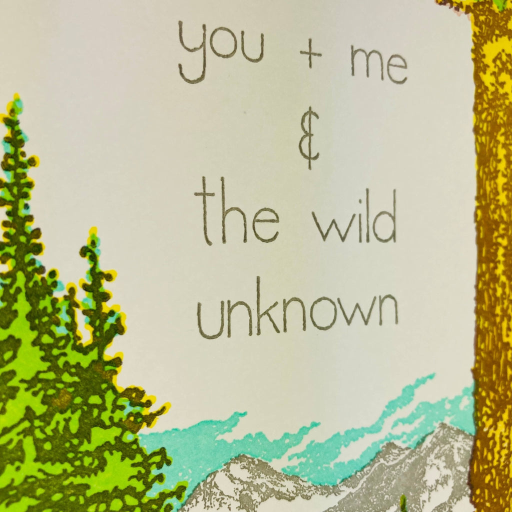 You + Me & the wild unknown - The Regal Find