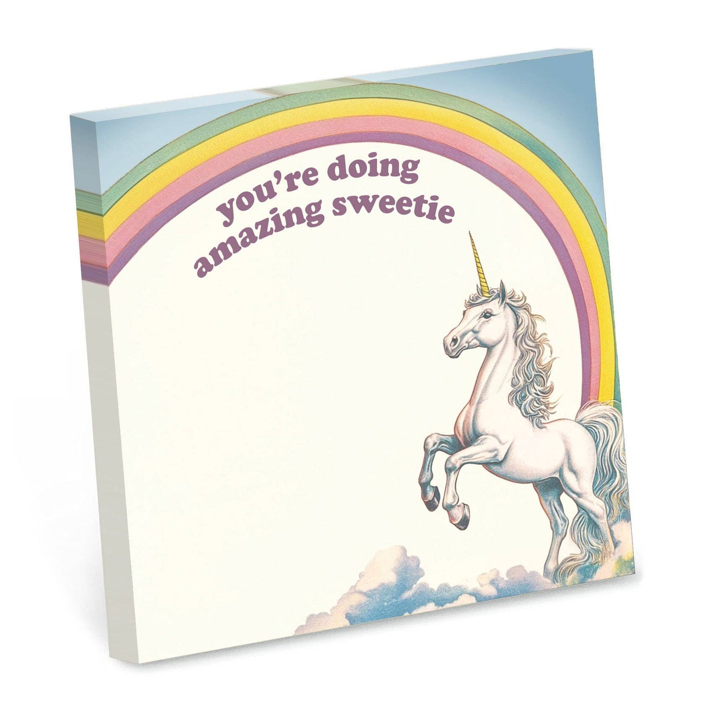 You're Doing Amazing - Funny Motivational Sticky Note Pad - The Regal Find