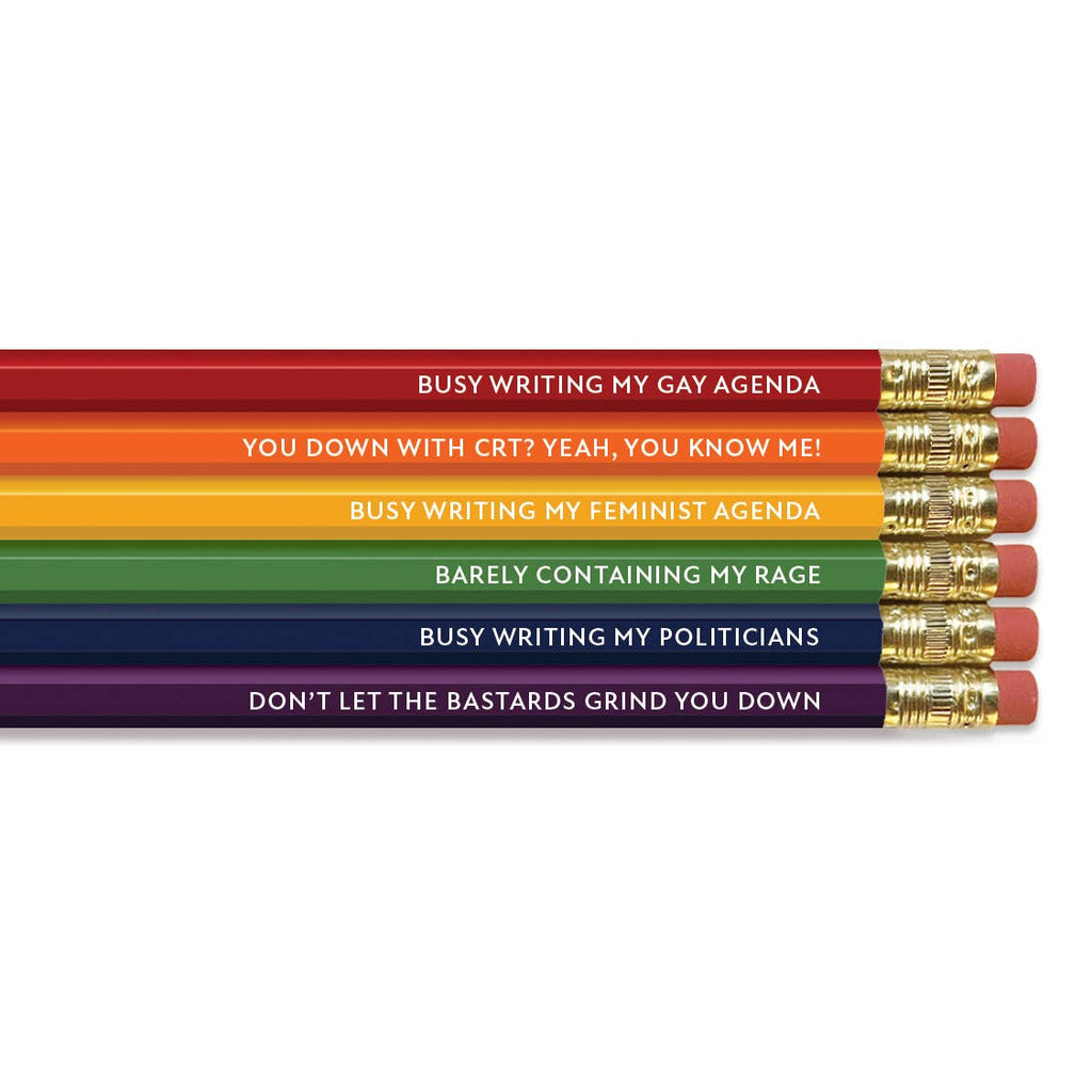 #1259: Political Agenda Pencil Set - The Regal Find