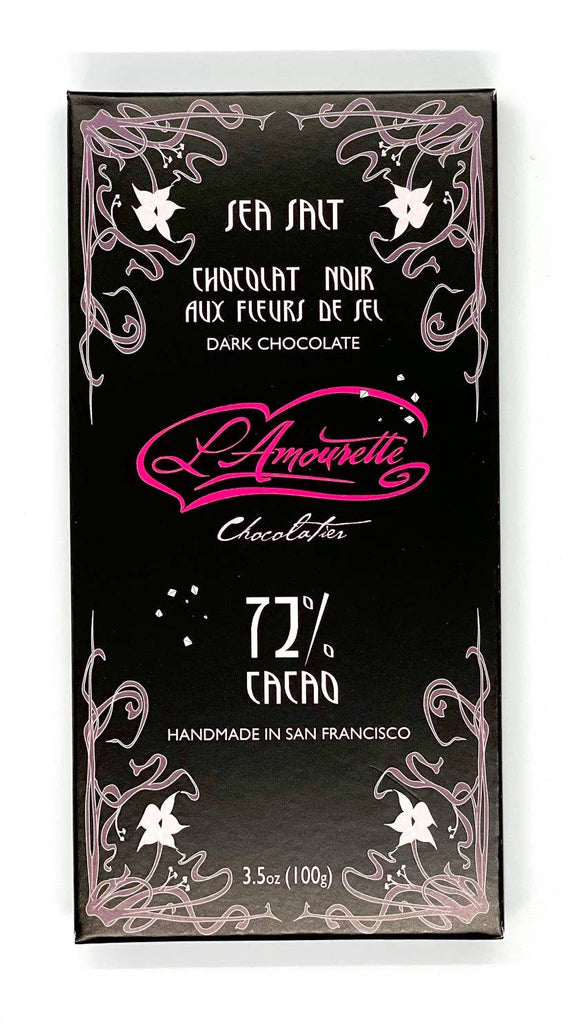 72% Dark Chocolate with Sea Salt - The Regal Find