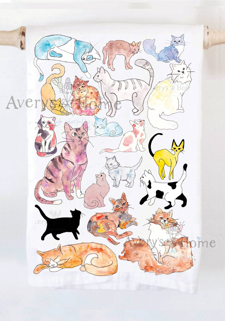 Adorable Cats Kitchen Towel - The Regal Find