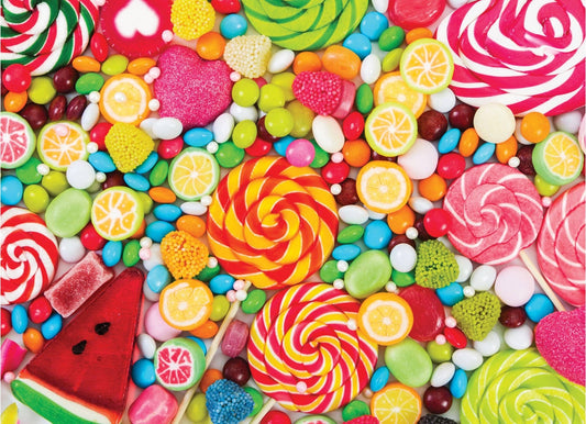 All The Candy 500 Piece Jigsaw Puzzle - The Regal Find