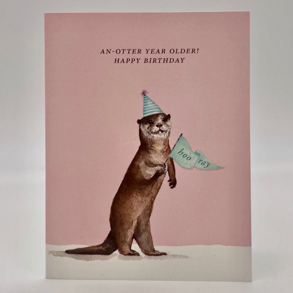 An-Otter Year Older Card - The Regal Find