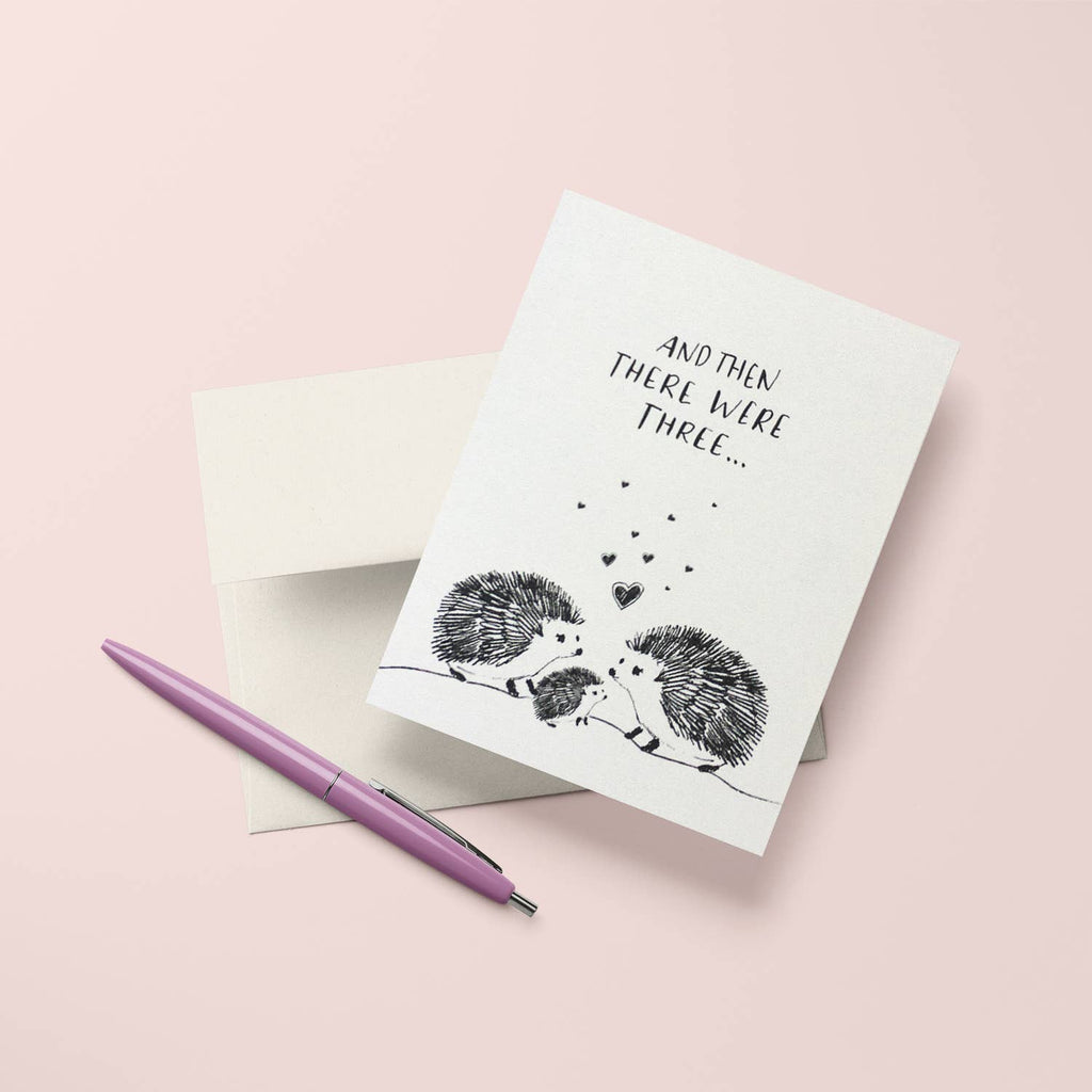 Baby Hedgehog Card - The Regal Find