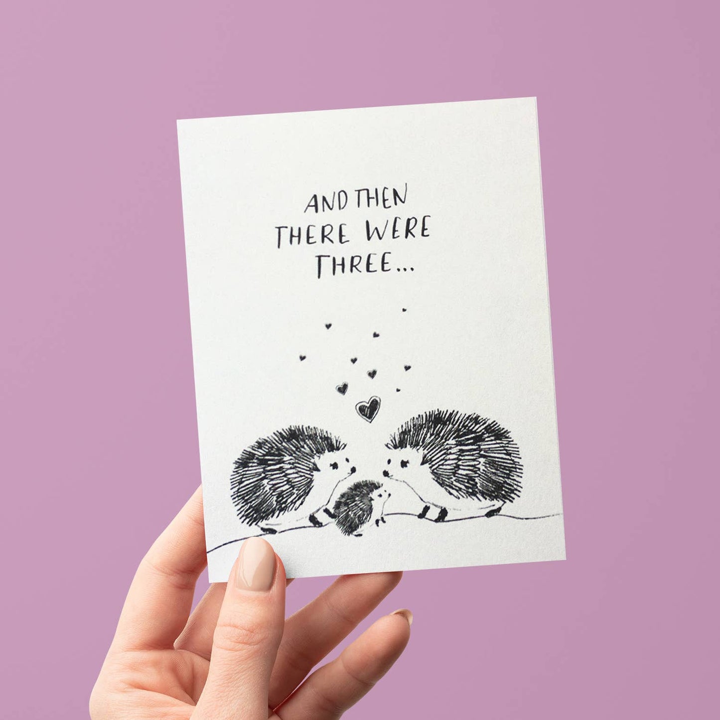 Baby Hedgehog Card - The Regal Find
