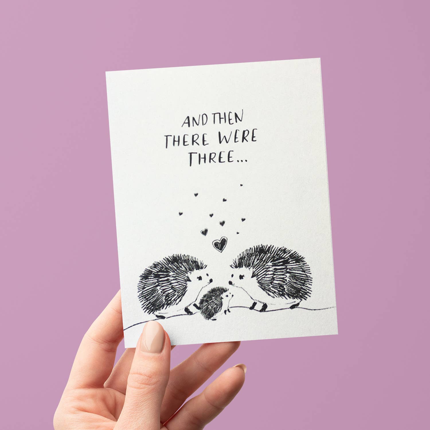 Baby Hedgehog Card - The Regal Find