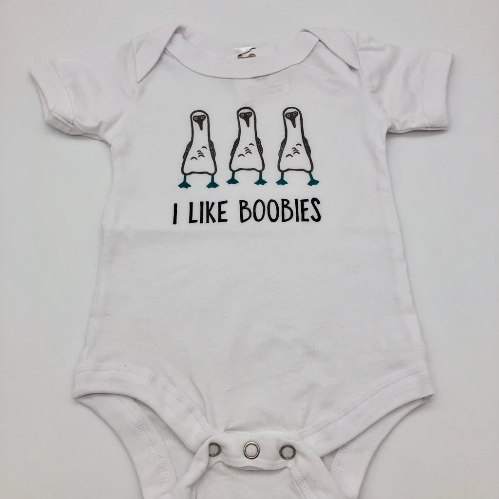 Baby Onesie - I Like Boobies - The Regal Find