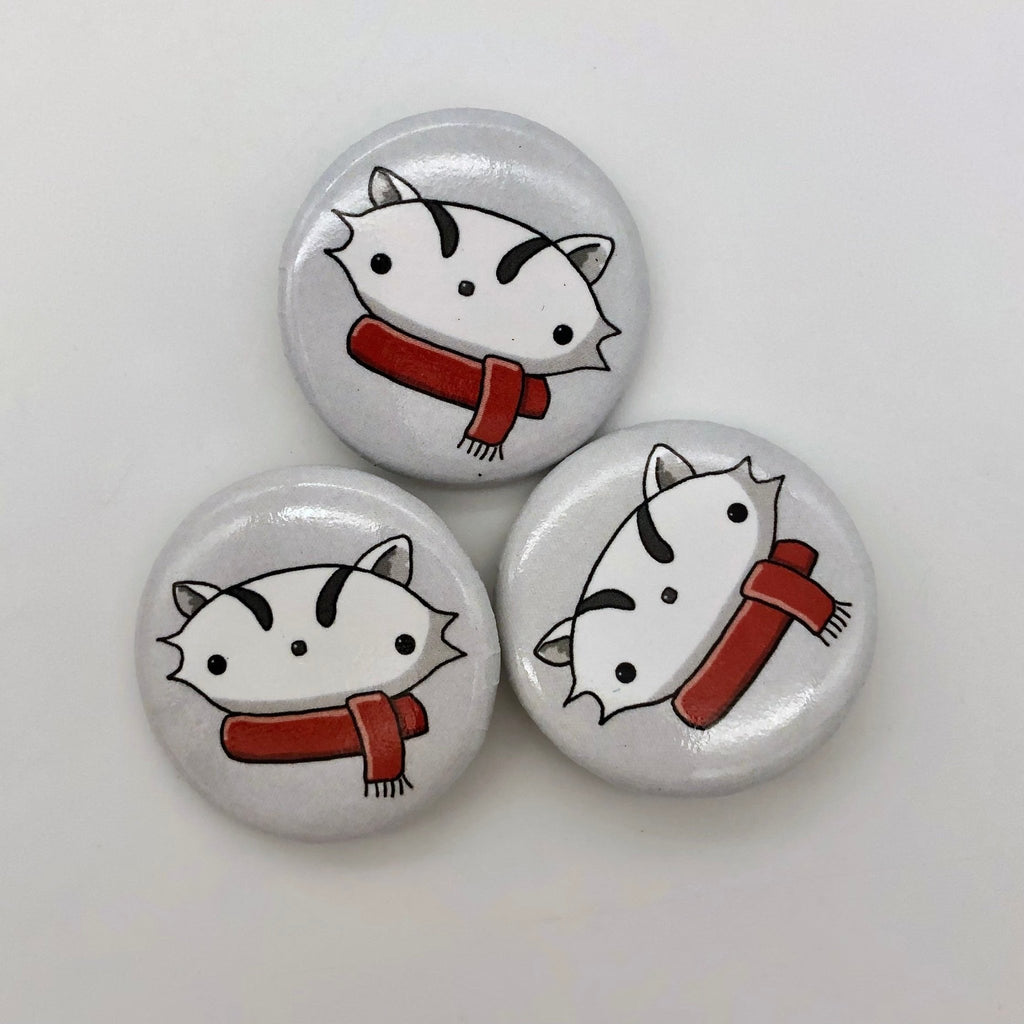 Badger Button Pin - The Regal Find