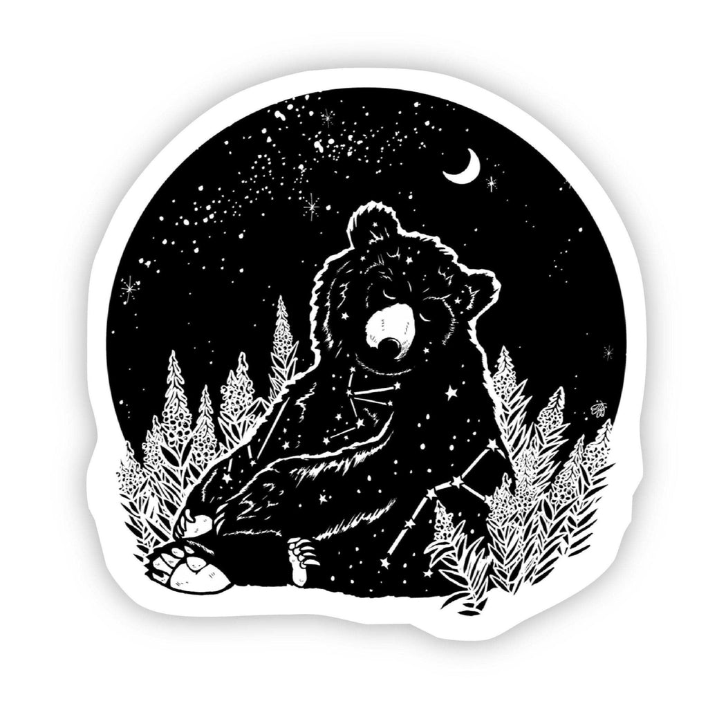 Bear Night Sticker - The Regal Find