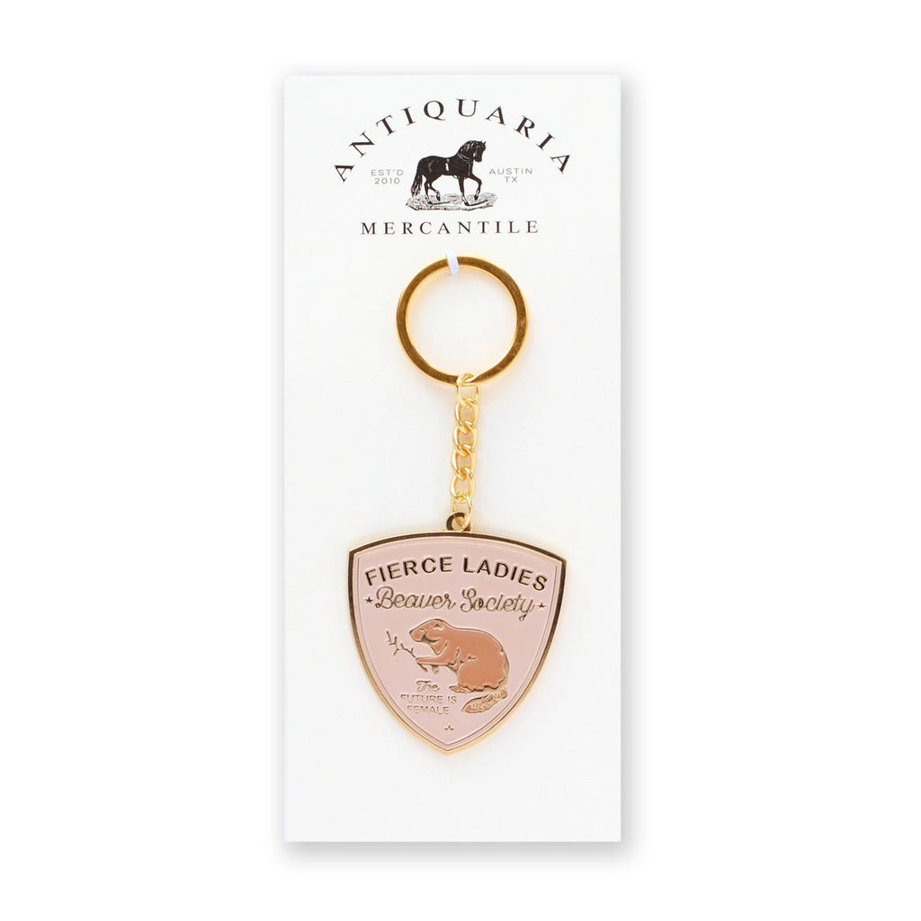 Beaver Society Keychain - The Regal Find