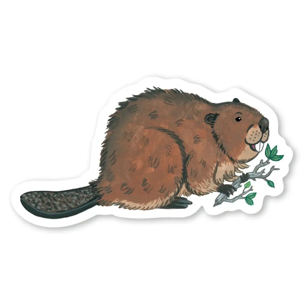 Beaver Sticker - The Regal Find