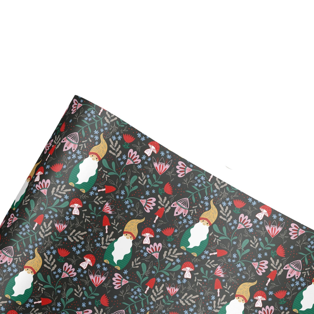 Berry Gnome Wrapping Paper - The Regal Find