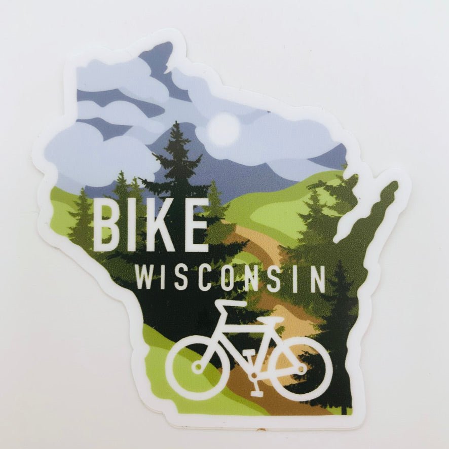 Bike Wisconsin Sticker - The Regal Find