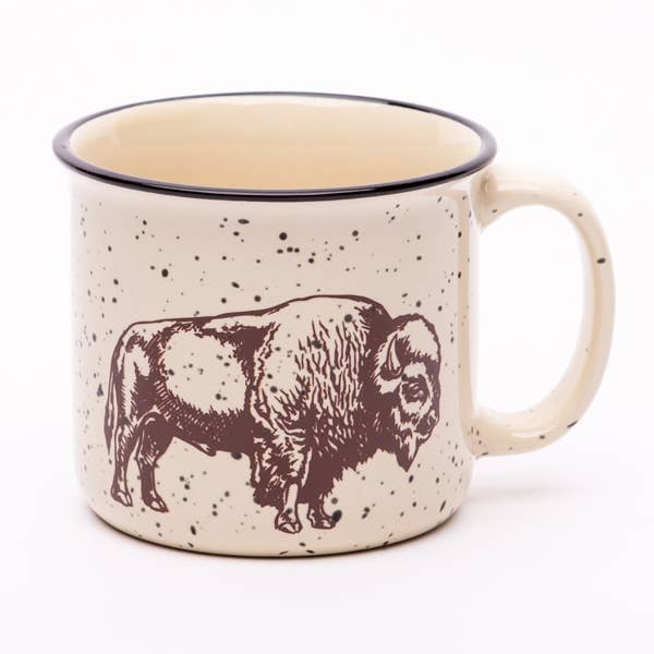 Bison Ceramic Coffee Mug - The Regal Find