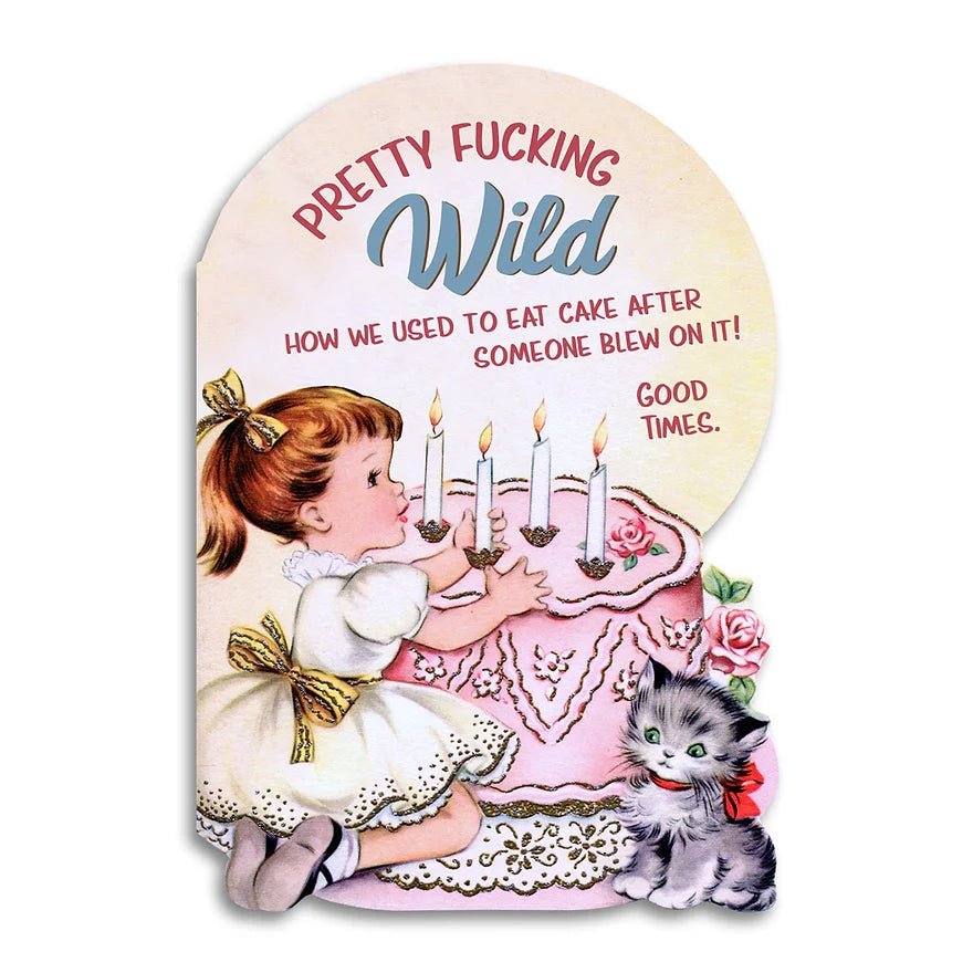Blown On Cake Card - The Regal Find