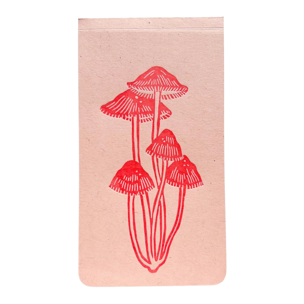 Bonnet Mushroom Jotter Notepad - The Regal Find