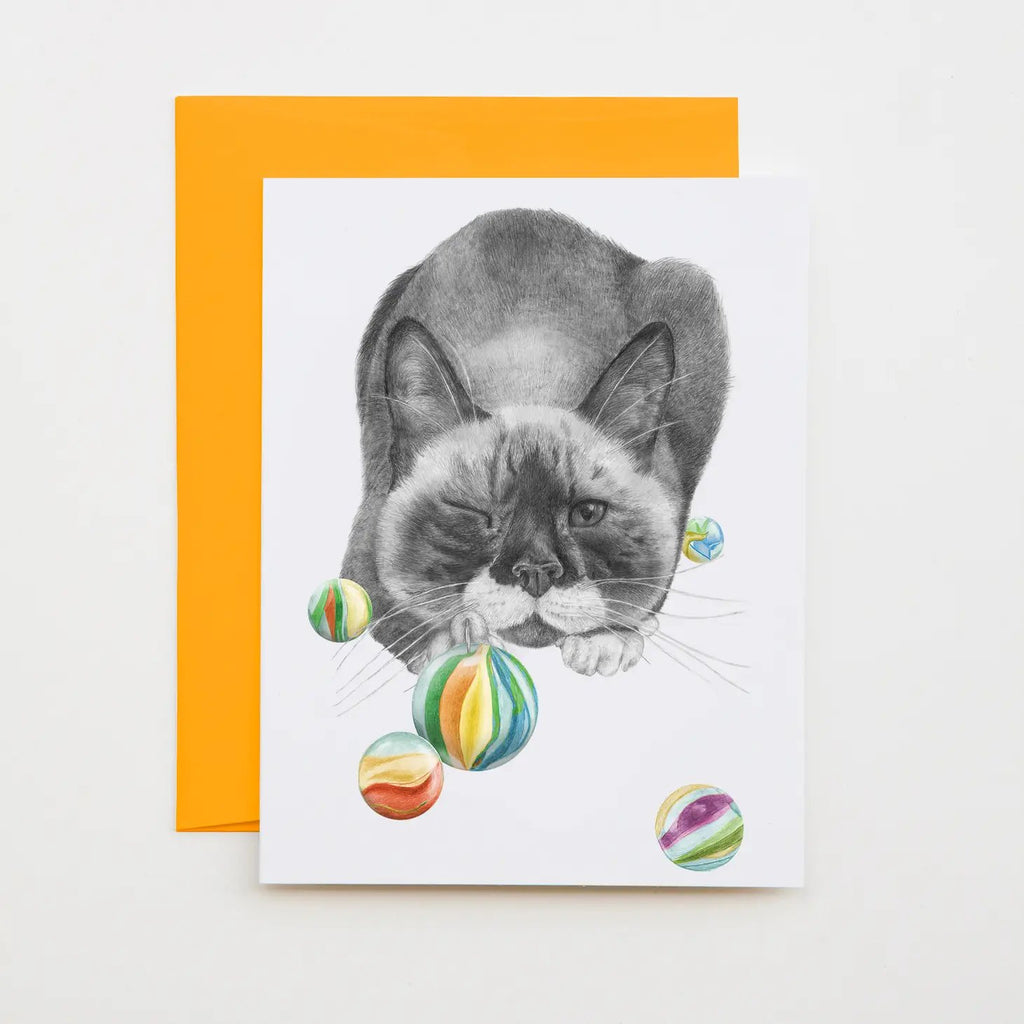 Brutus Bangor (Beefcake) Cat Card - The Regal Find