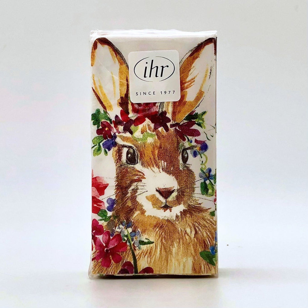 Bunny With Floral Crown Pocket Tissues - The Regal Find