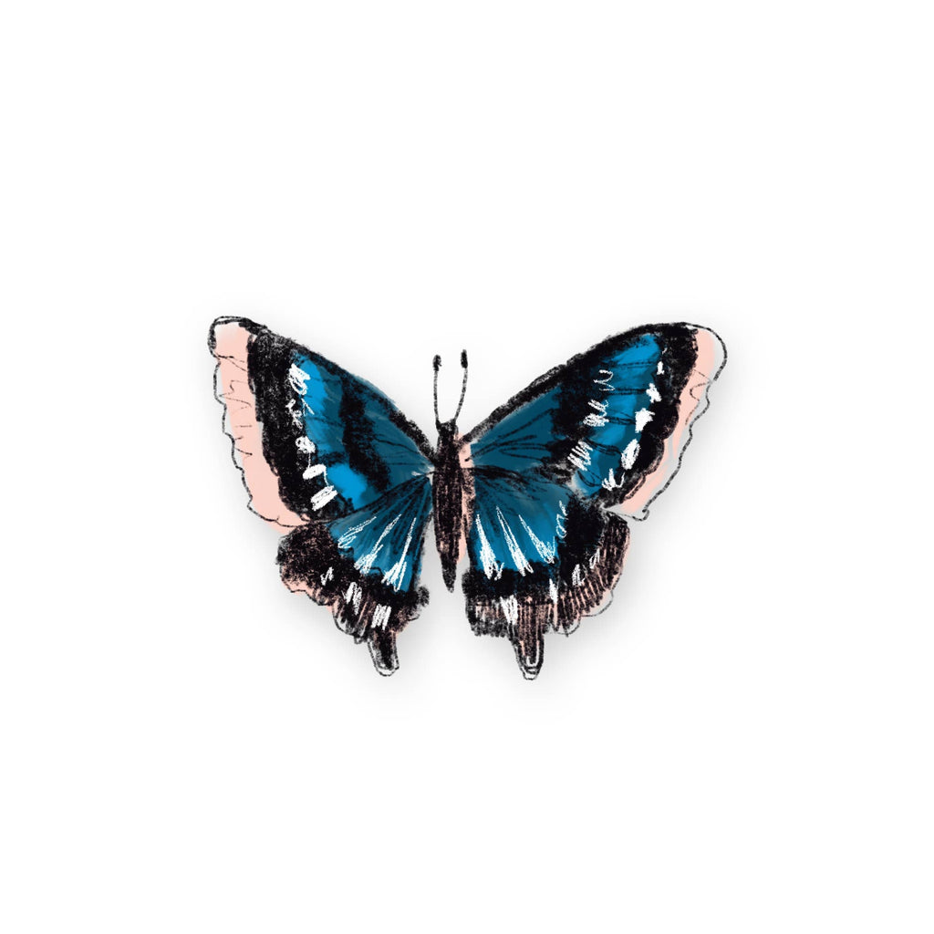 Butterfly Single Sticker - The Regal Find
