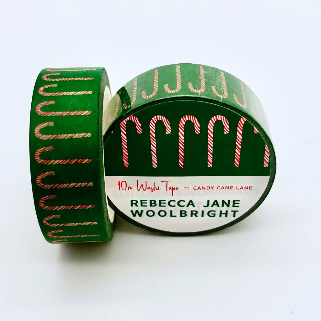 Candy Cane Lane Washi Tape - The Regal Find