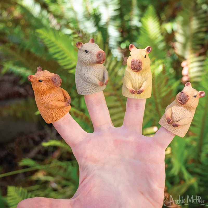Capybara Finger Puppet - The Regal Find
