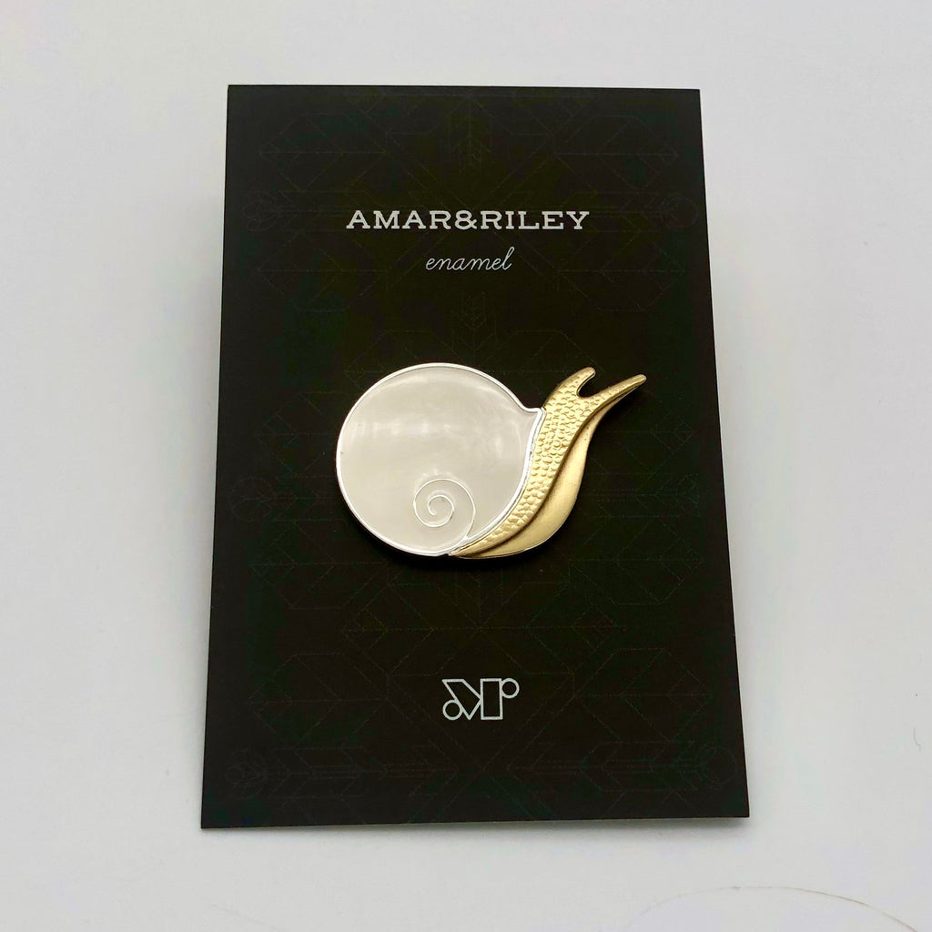 Caracoll Snail Pin - The Regal Find