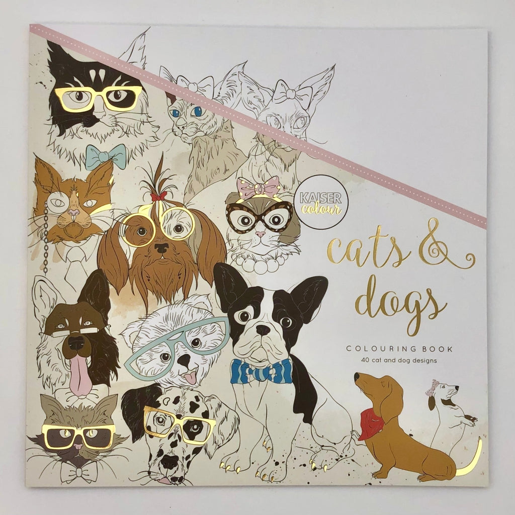 Cats & Dogs Coloring Book - The Regal Find