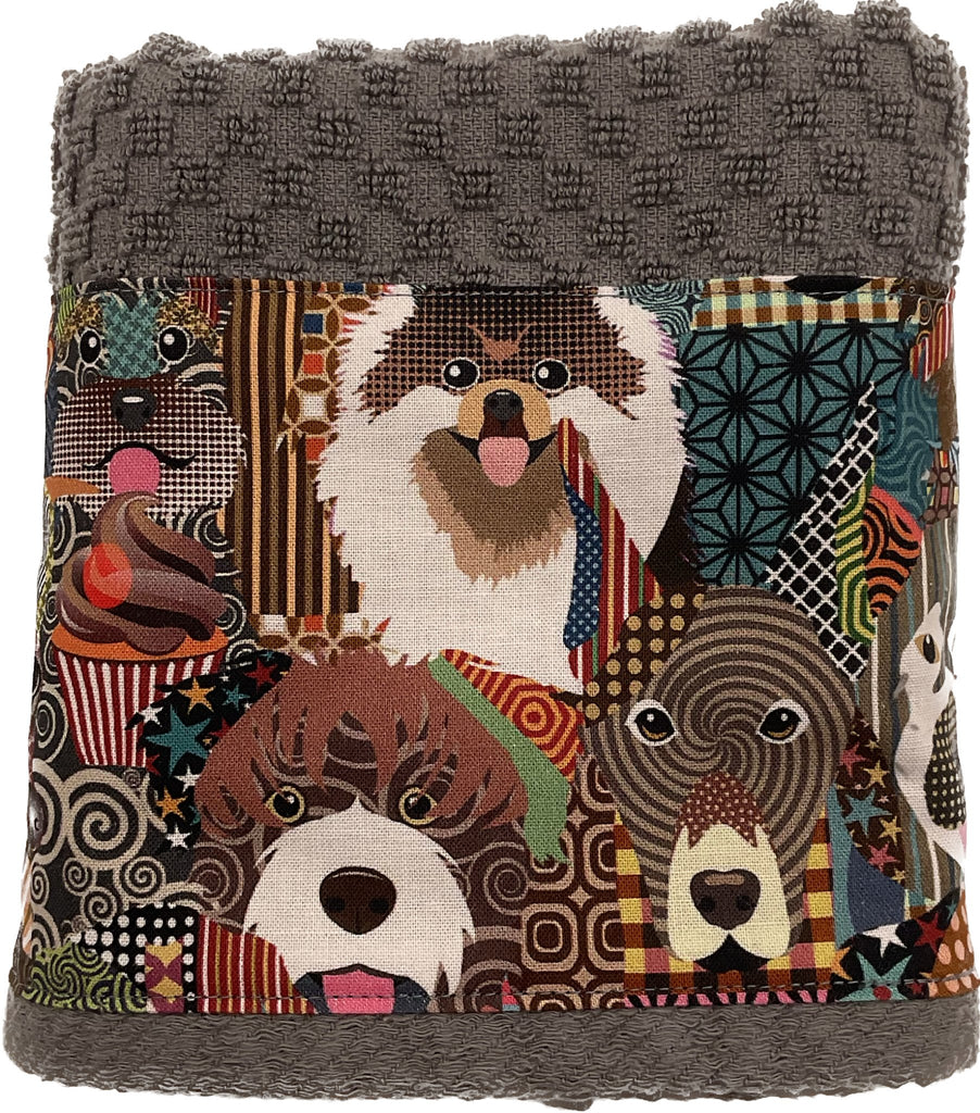 Cats - Patchwork Faces Towel - The Regal Find