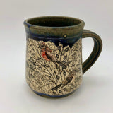 Ceramic Coffee Mugs with Hand-Drawn Stencils - The Regal Find