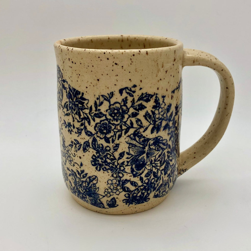 Ceramic Coffee Mugs with Hand-Drawn Stencils - The Regal Find