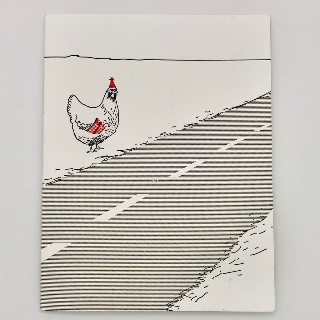 Chicken Cross The Road Birthday Greeting Card - The Regal Find