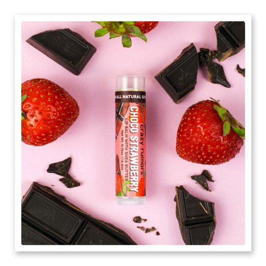 Choco Strawberry Lip Balm - The Regal Find