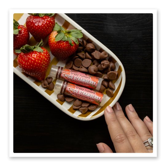 Choco Strawberry Lip Balm - The Regal Find