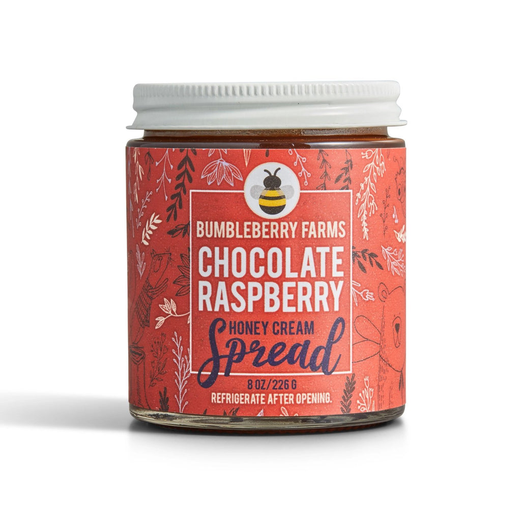 Chocolate Raspberry Honey Cream Spread - The Regal Find