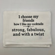 Cocktail Friends Dish Towel - The Regal Find