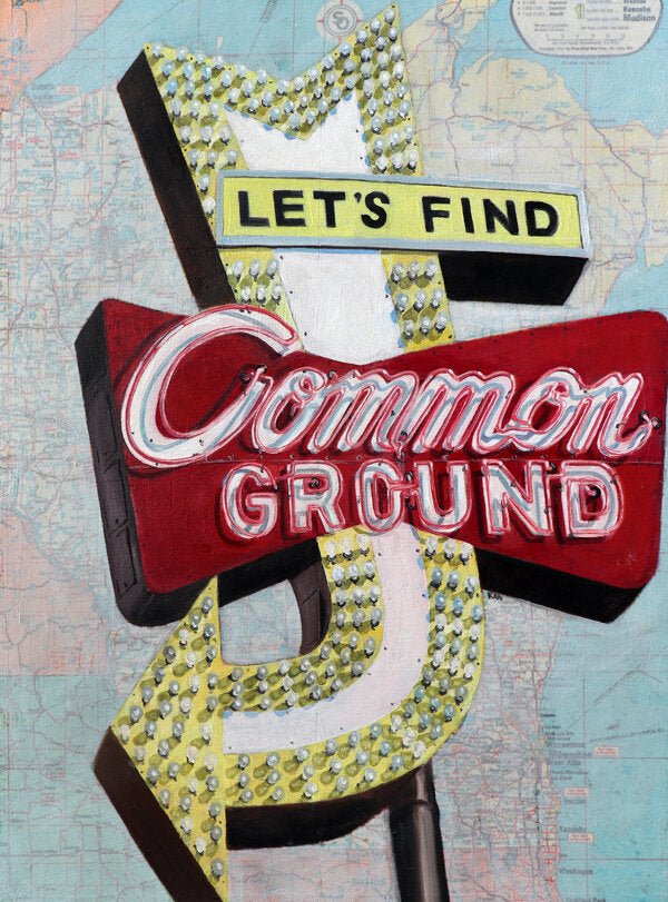 Common Ground Map Print - The Regal Find