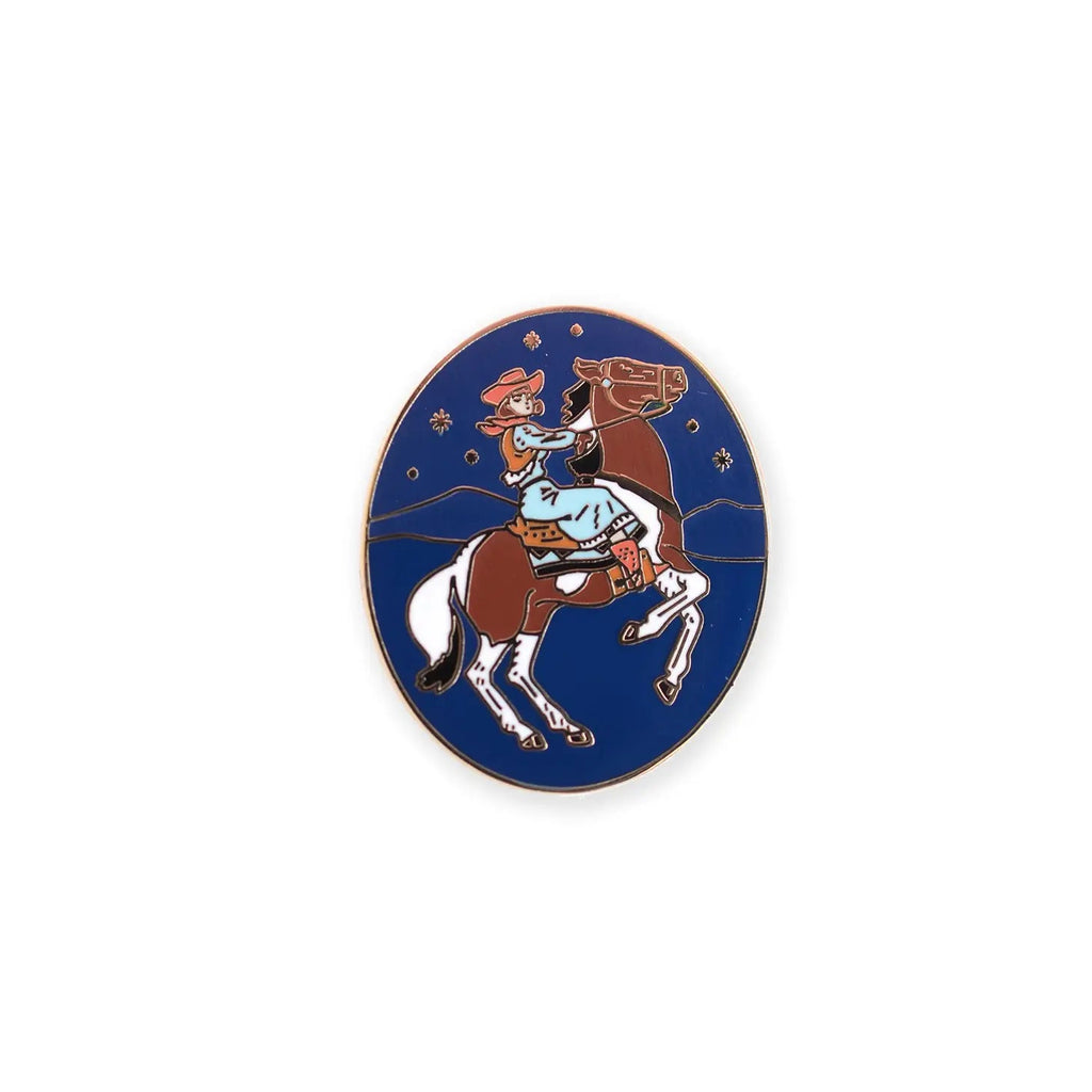 Cowgirl Enamel Pin - The Regal Find