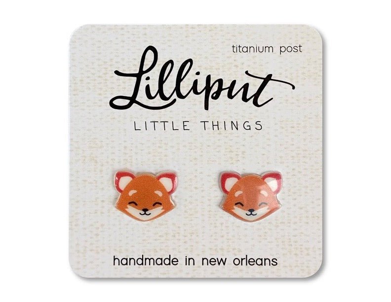 Cute Fox Earrings - The Regal Find