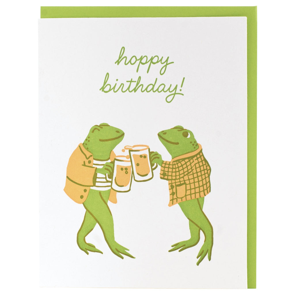 Dapper Frogs Birthday Card - The Regal Find
